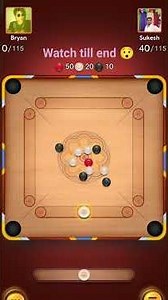 Who Wins This Carrom Disc Pool Challenge?