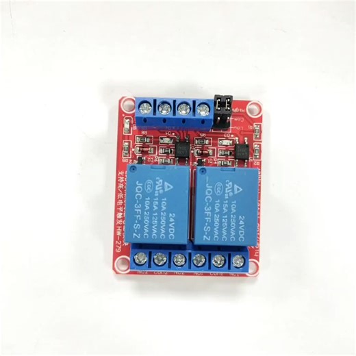2-Channel 24V Optocoupler Isolation Relay Module 1 2 4 8 Channel 5V 12V 24V Support High/Low Level Trigger Board