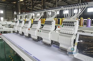 [Hot Item] Automatic Industrial 1000spm Multifunction 6 Heads 12 Needles Computer T-Shirt Embroidery Machine Computerized with Best Quality