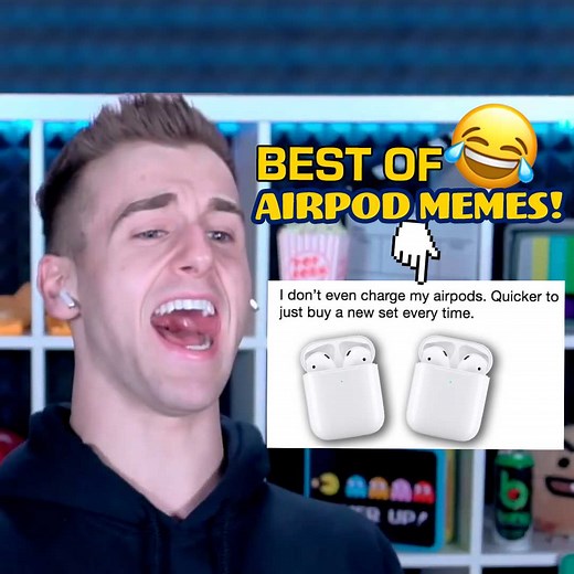 22K views · 407 reactions | The FUNNIEST Airpod memes of all time  | Reaction Time | Facebook