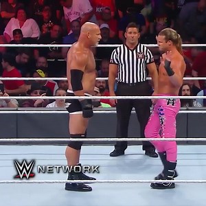 WWE on Instagram: "@goldberg95 just SPEARED @heelziggler IN HALF at #SummerSlam! "