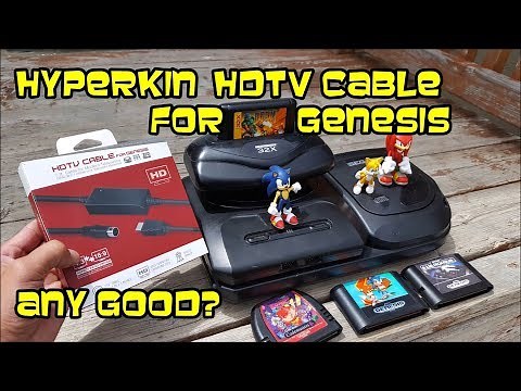 Hyperkin HDTV Cable for Sega Genesis vs Scart, Retrovision, Mega Sg & more