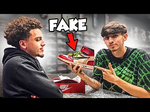 Selling FAKE Shoes To Sneaker Stores!