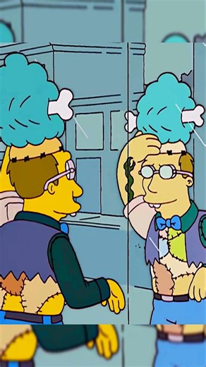 Professor Frink brings his father back to life #simpsons #thesimpsons #cartoon