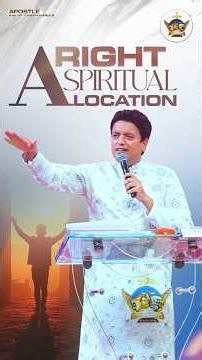 A Right Spiritual Location #ankurnarulaministries #anugrahtv #apostleankuryosephnarula