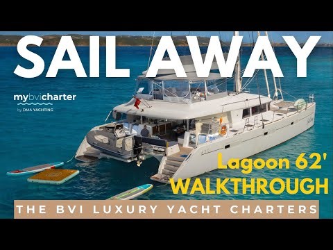 Sail Away ⚓| 62’ Lagoon Luxury Catamaran Charter | Crewed Sailing Adventure ✨