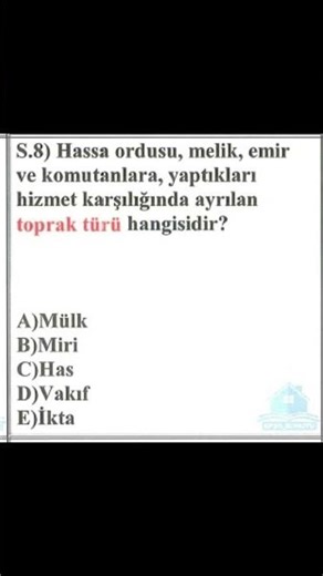 SORU ÇÖZÜM VİDEOLARI #kpss #ags #tyt #shorts #tarih #viral #kesfet #quiz #test #istanbul #eğitim