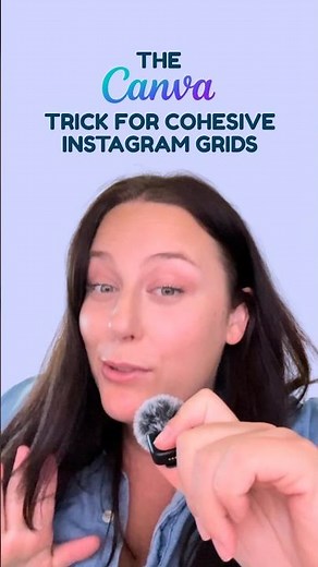 Try this trick to plan out your Instagram grid using Canva 👇