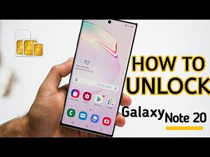 How To UNLOCK Any Samsung Device Galaxy Note 20,Note 20 Ultra ! - Fast and Easy All Network