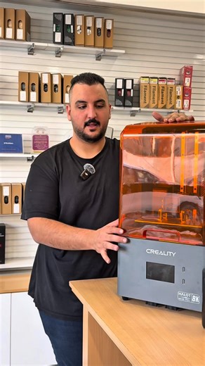 8.4K views · 1.8K reactions | أقوى طابعة وزن موجودة بالسوق Creality Halot Mage Pro #طابعة_ثلاثية_الابعاد #creality #iraq #baghdad #ıraq #عراق #صغار_كبار #ستيمرز | STEAMers - ستيمرز | Facebook