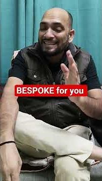 BESPOKE meaning, examples and synonyms jrs English with Ram Sir