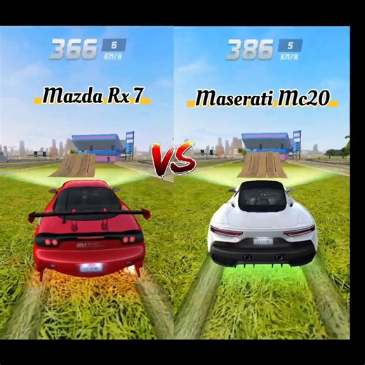 Maserati Vs Mazda 👀😮 || EXTREME CAR DRIVING SIMULATOR || SIMULATOR CAR RACING ||