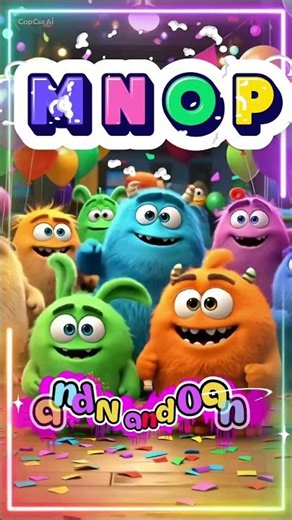 ABC Monster Song! 👾🔤 Funny Alphabet Song for Kids #kidslearning #abcsong