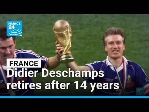 French coach Didier Deschamps retires after 14 years • FRANCE 24 English