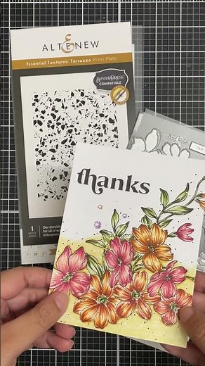 The Difference between Embossing Folders and Press Plates #altenew