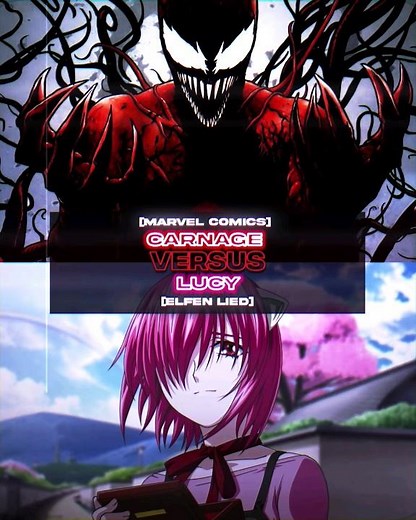 Carnage VS Lucy | 1V1 Battle