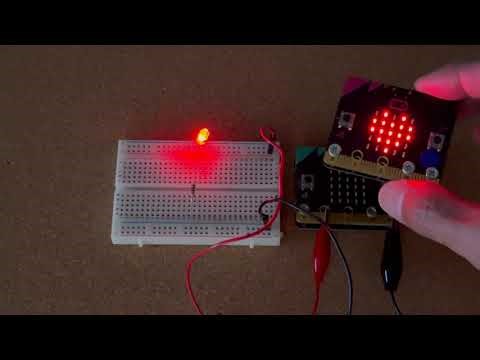 マイクロビットでLEDをホタルのように明滅させる（2）