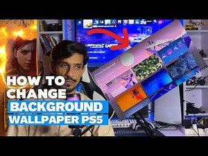 How To Change Background On PS5 ! How To Get Custom Wallpapers on PlayStation 5