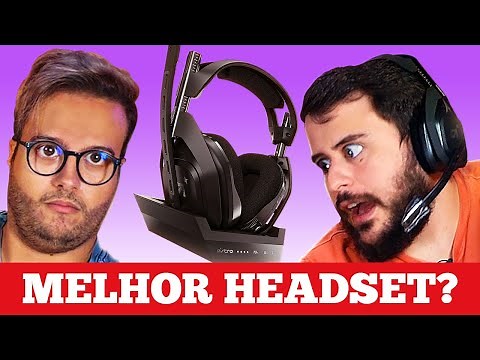 Esse é o MELHOR HEADSET que JÁ TESTAMOS! 😱 - ASTRO A50