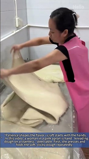 Hand - Kneading Dough: Traditional Baking Prep