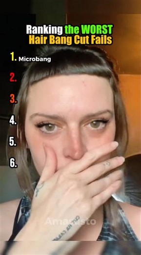Ranking the WORST Hair Bang Cut Fails