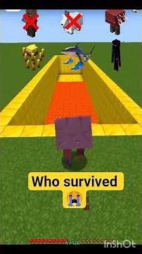 "🔥 Walk on LAVA in Minecraft? Impossible Challenge! 😱 #minecraft #shorts #viral