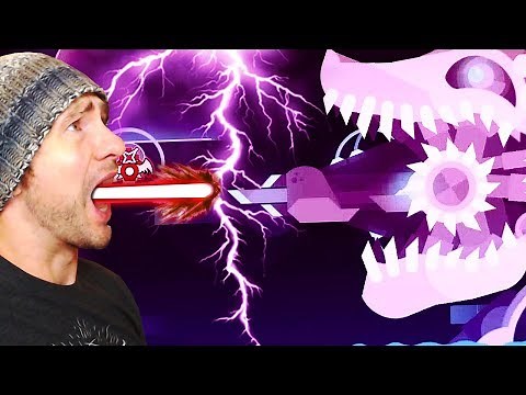 Geometry Dash MEDIUM DEMON | TECHNOS by StubbyPinata ~ 2 PHASE BOSS FIGHT