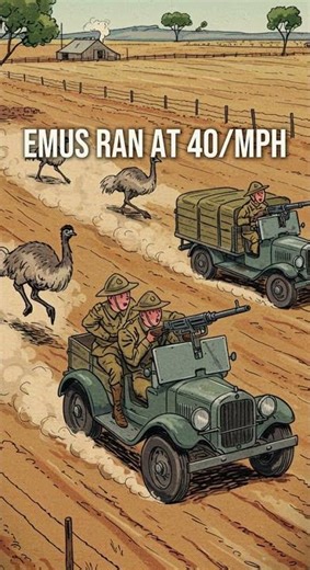 The Great Emu War: When Emus Took Control #history #animated #facts #war