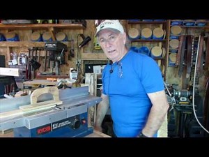 Fixing snipe on a planer episode 37