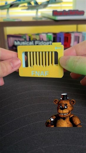 We're waiting every night... 🐻🎤💛🩵 - Five Nights at Freddy's | Musical Fidget #shorts