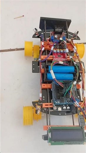 trying to improve the monster#automação #arduino #robot #automobile #esp32project