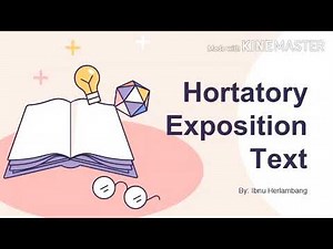 Mengenal Teks Hortatory Exposition | Introducing Hortatory Exposition Text