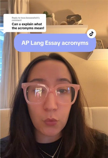 AP Lang Exam Tips and Acronyms for Success