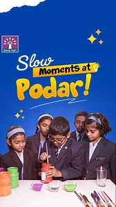 Learning can be fun, dynamic, and interactive! At Podar, we turn ordinary moments into extraordinary discoveries. #Podar #PodarInternationalSchool #Podarites #learninginmotion [Podar, Podar International School, Learning, Education, Podarites, Eductaion Reels, Science Experiments, School Life, School, Podar Education, Fun at School, Trending, Slow Motion, Cinematic ] | Podar Group of Schools