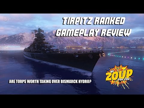 World of Warships Tirpitz Ranked Gameplay Review