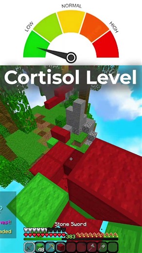 low cortisol bedwars 😊 #minecraft #bedwars #hypixel #shorts #pvp #fbf #minemenclub #mmc #fireball