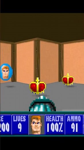 Secrets Floor 13 - Spear of Destiny #spearofdestiny #wolfenstein3d