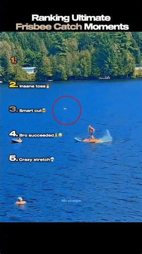 Ranking Ultimate Frisbee Catch Moments #frisbee #best #ranking