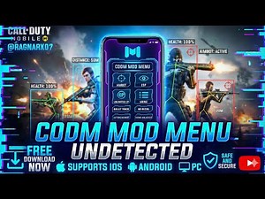 FREE CODM MOD MENU APK COD MOBILE +WALLHACK +AIMBOT + ESP | DOWNLOAD CHEATS NO RECOIL CODM APP