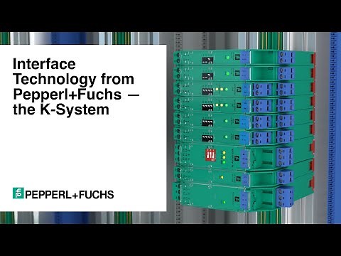 Interface Technology from Pepperl+Fuchs—the K-System