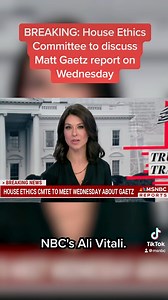 The House Ethics Committee will meet Wednesday to discuss its report on former Rep. Matt Gaetz, (R-FL) who is now President-elect Trump’s pick to serve as attorney general. NBC News’ Ali Vitali reports on what the committee could decide to do moving forward and the lawmakers voicing their opposition to making the report public. #breakingnews #washington #ethics #mattgaetz #trump #news | MS NOW