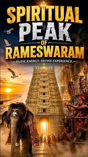 Spiritual Peak of Rameswaram 🙏 | Ramanathaswamy Temple Divine Experience | Temple Rituals