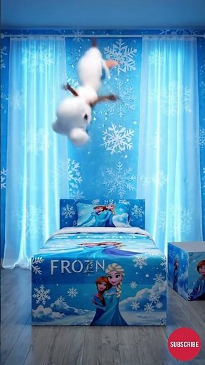 Frozen Bedroom ❄️ Elsa & Anna Magic