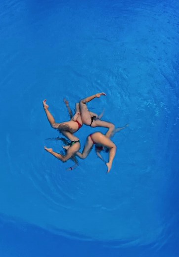 Synchronized Swimming Artistry: Underwater Performances