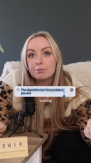 if your content is working, you need to look at yourself instead of just blaming the algorithm 🤷🏼‍♀️ in this episode of the influence declassified podcast, i tell you everting you need to know about creating content that actually WORKS so you can get out of the cycle of always blaming the algorithm. it’s time to take some power back 🪄 have you listened to this episode or previous episodes yet? what do you think so far?? 💭 #socialmediapodcast #socialmediagrowthtips #socialmediastrategy #algor