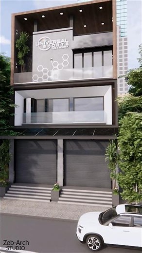 🏢✨ Commercial Building Design | Modern Architecture & Interiors ✨🏢