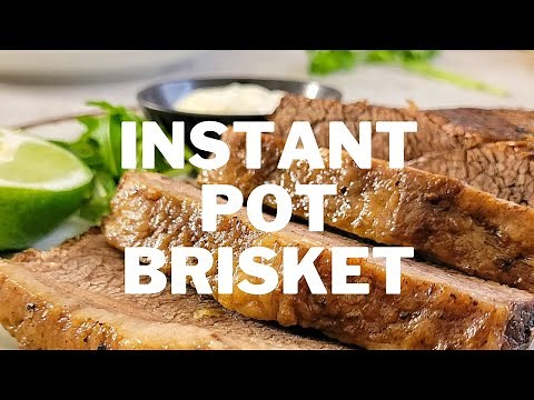 BRISKET IN THE INSTANT POT | PRESSURE COOKER BRISKET