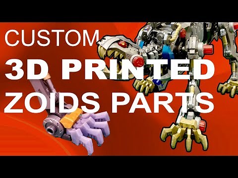 How to make custom Zoids parts using 3D printing