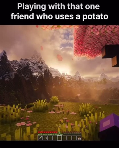 When bro plays on a trash PC  #minecraft #minecraftmeme #vs #meme #fyp | Ttv McDabss | Facebook