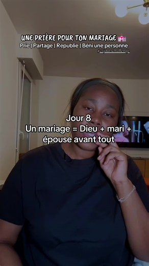 Une relation c’est d’abord deux personnes et Dieu. Si il y’a trop d’influences extérieures ça crée un déséquilibre dans la relation. Alors il faut savoir faire le tri de ce qu’on entend et ce qu’on met en pratique. C’est important de demander le discernement pour gérer son couple avec intelligence et dedication. #tiktokchretien✝️ #tiktokfrance🇨🇵 #dieu #priere #21jourschallenge
